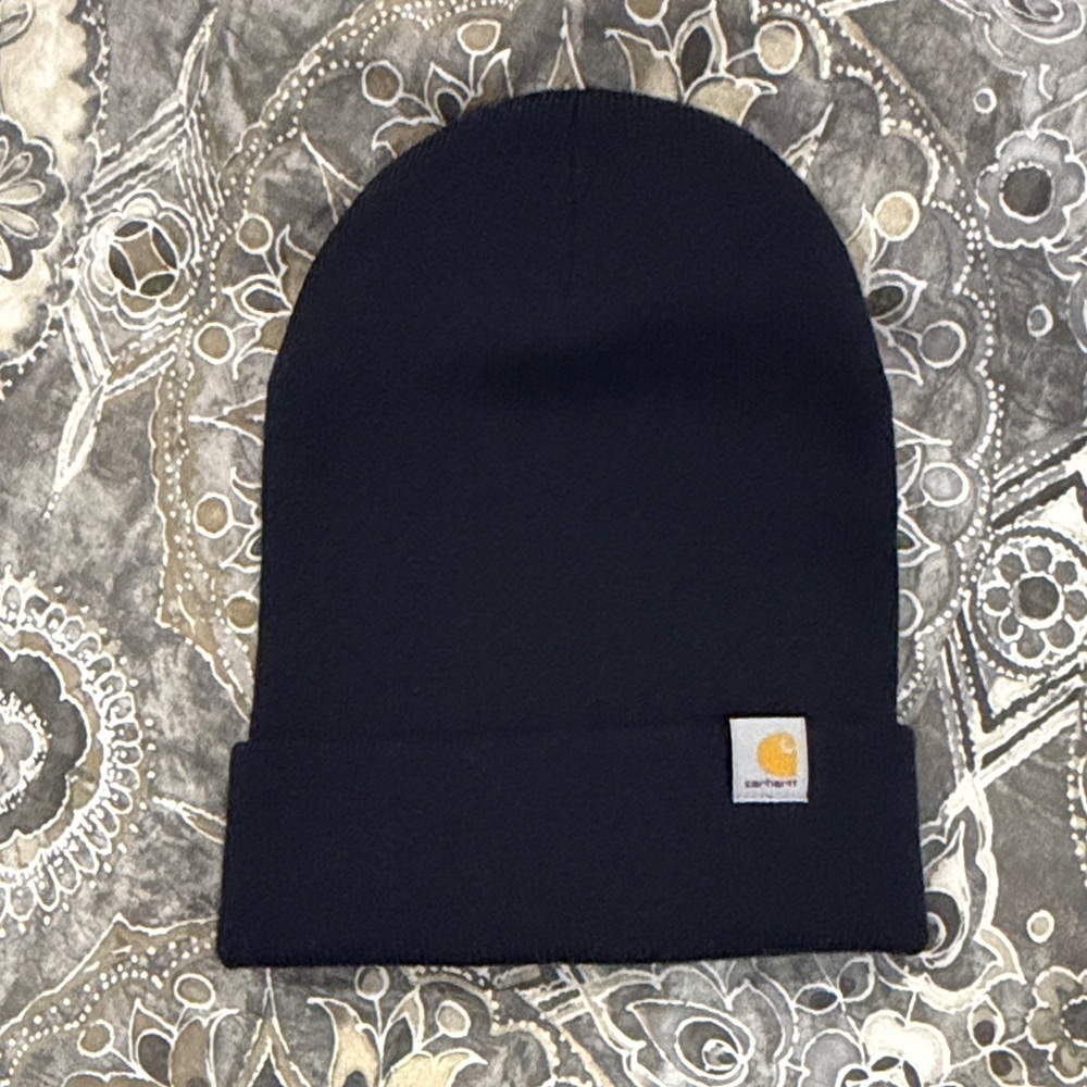 Carhartt Dark Beanie with Logo